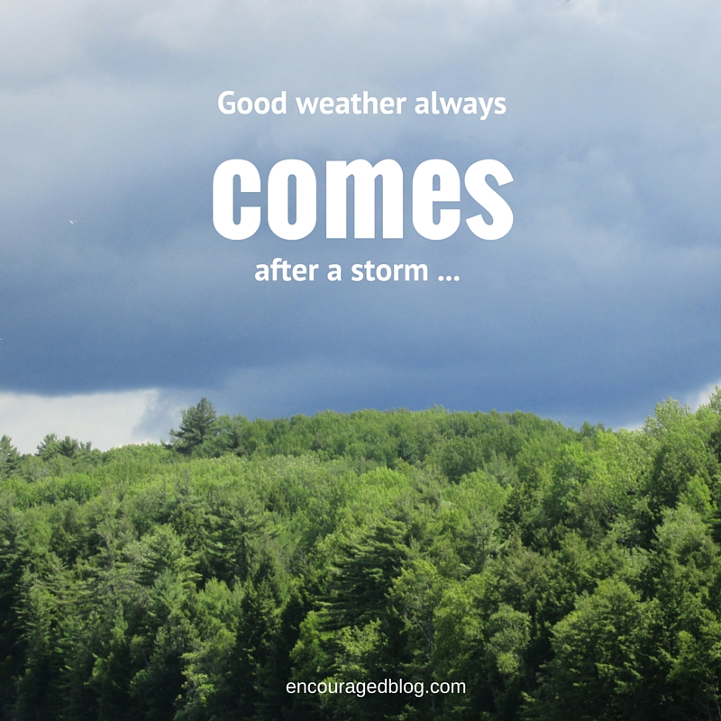 Good Weather Always comes after a storm - Noah and God's Promise